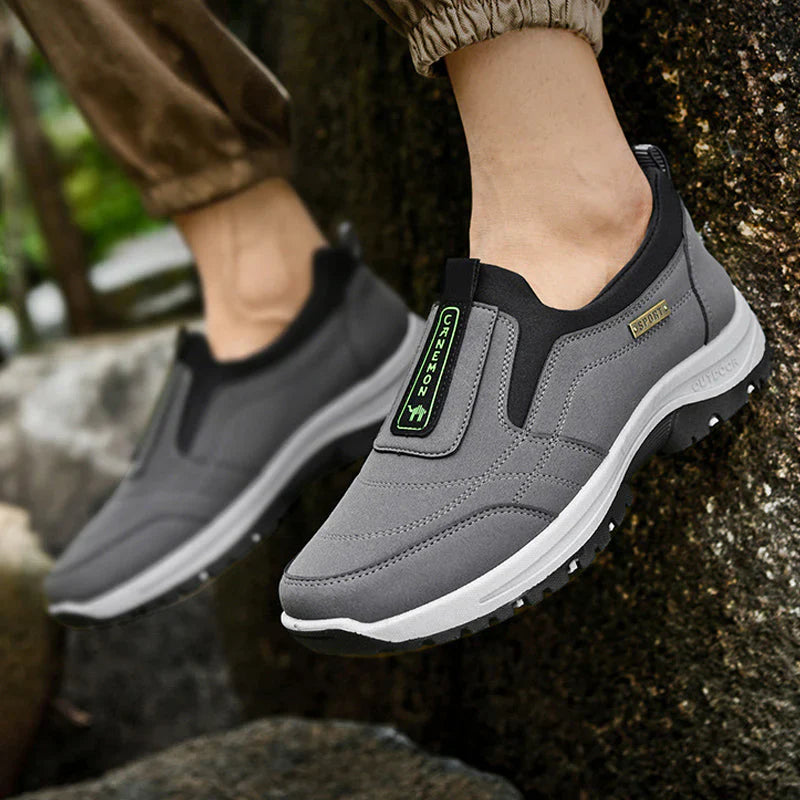 [🔥Authenticity Guaranteed] Men's Comfortable Waterproof Breathable Anti-Sprain Orthopedic Hiking Shoes