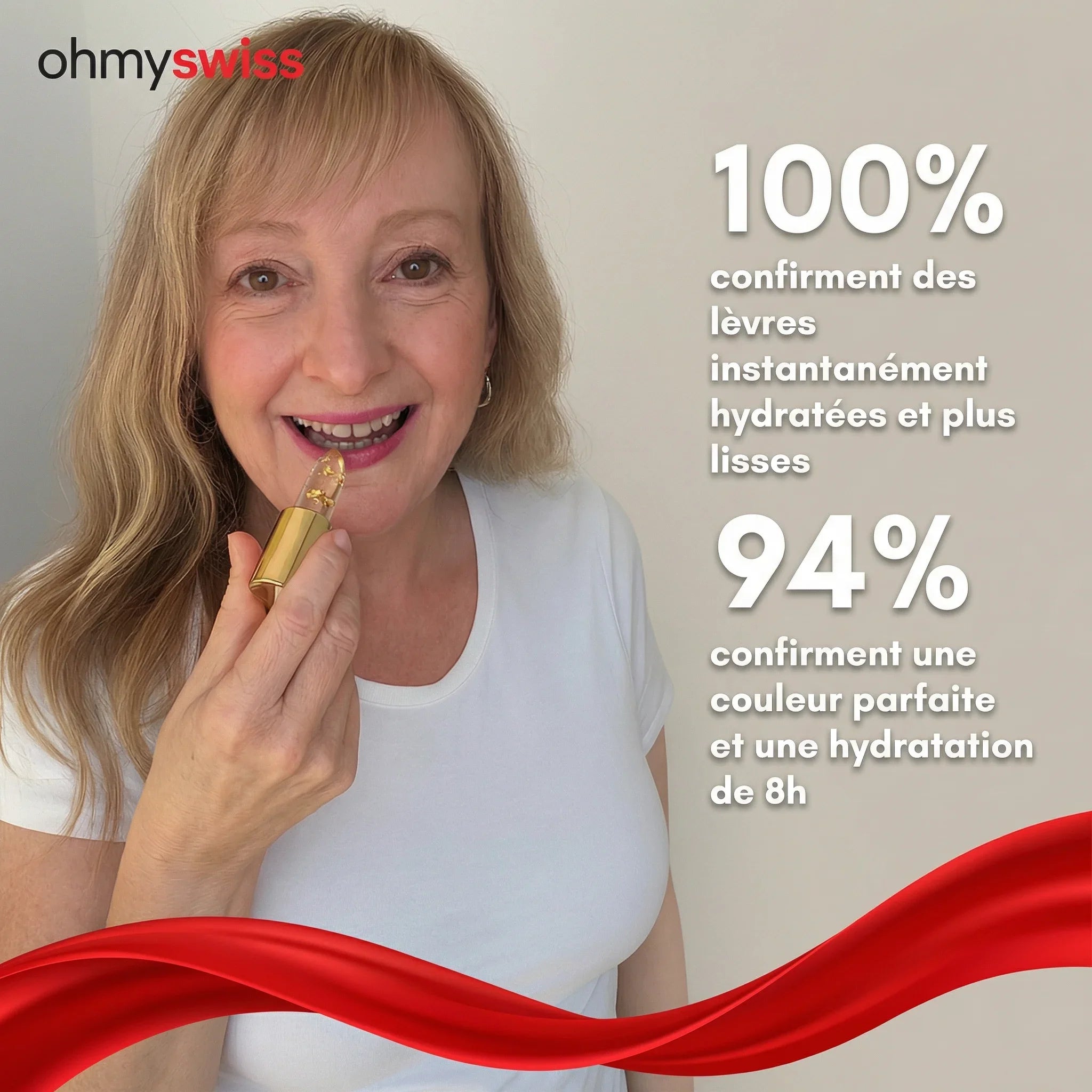 OhMySwiss™ PH-Adaptive Lipstick