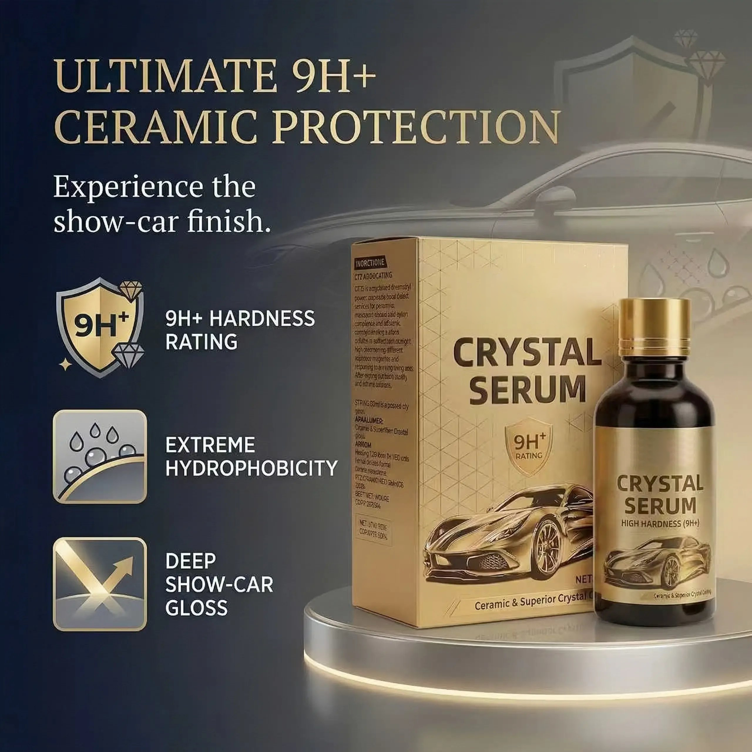 Graphene Car Coating – High Gloss Shine & Easy At-Home Protection