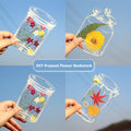 20pcs Transparent Dried Flower Bookmarks-DIY Gifts Bookmarks