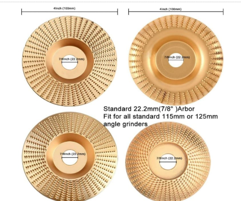 🔥LAST DAY 49% OFF - 🛠️3PCS Wood Carving Disc Set